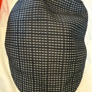 Kangol Black and White Patterned Hat